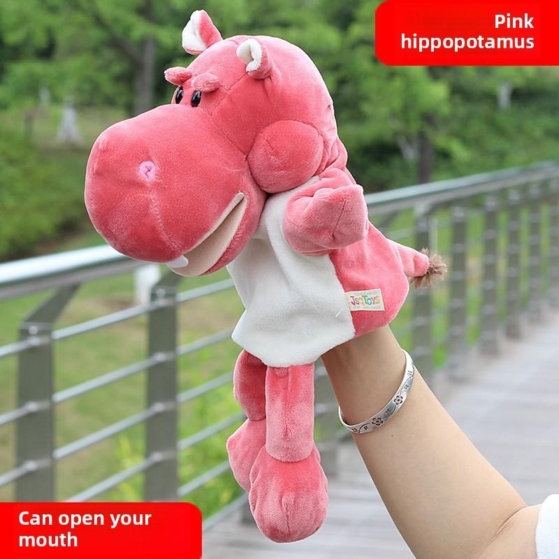 Hand Animal Jungle Puppet Pp Cotton Plush Toy Kids Classroom Play Gift Doll