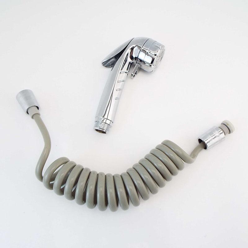Protable Handheld Toilet Bidet Sprayer Kit ABS Plastic Hand Faucet Shower Head Wall Holder