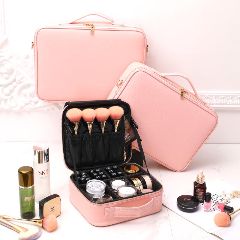 Large Capacity Portable Waterproof Makeup Artist Travel Bag