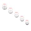 DRELD 20Pcs Stainless Steel Decorative Mirror Screw Cap Nails Screw Covers Fasteners & Hooks Furniture Hardware 16/18/20/22/25mm