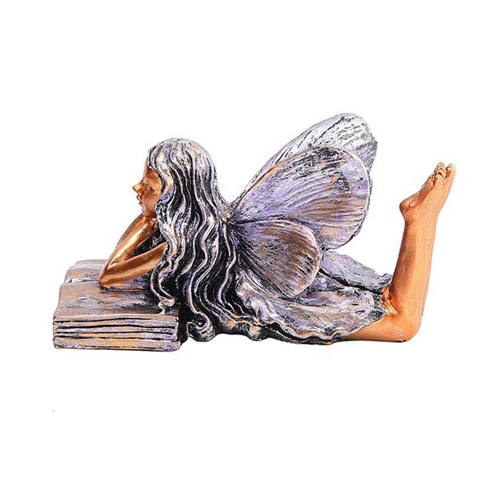 

Фигурки фей ручной работы Забавное украшение для рабочего стола в виде феи Статуэтка девочки-ангела Для дома, офиса, стола Style 2