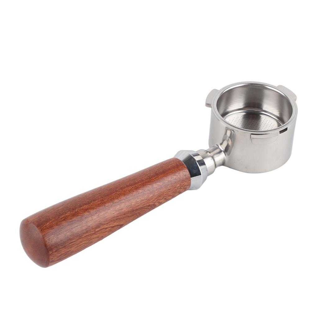 3 Öron Kaffe Bottenlöst Portafilter Avtagbart Rostfritt Stål Kaffe Portafilter Reservdelar