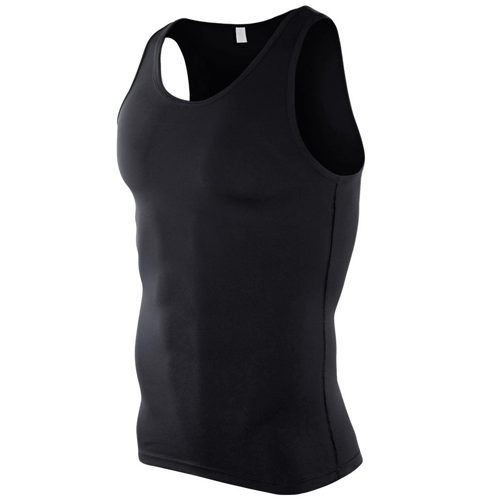 Herren Lauftanktop Fitness Atmungsaktiv Workout Hohe Elastizität Weste Sport Fitnessstudio Kleidung