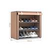 Multi-tier Combination Shoe Rack Home Bedroom Living Room Dustproof Storage Shoe Cabinet Dormitory Simple Shoe Organizer
