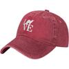 Ferret Love Baseball Cap Washed Cotton Dad Hat Vintage Adjustable Curved Brim Outdoor Cap