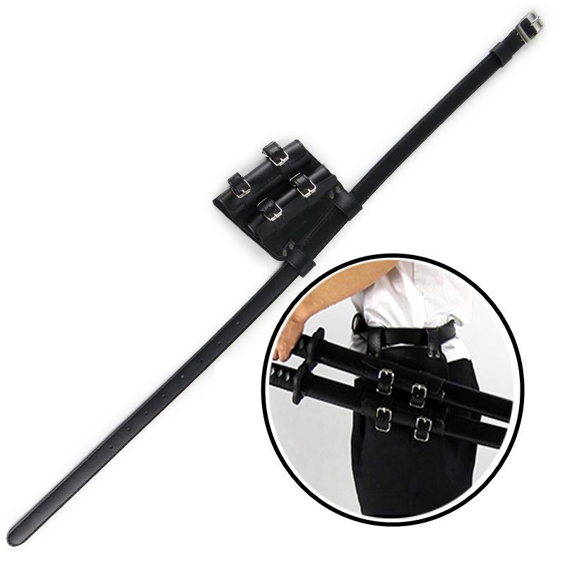 Sword and Flute Display Rack: One, Two, or Three-Layer Holder In White or Black