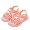 New summer slippers girls cool soft sole non-slip comfortable fashion Roman style middle and older children sandals
