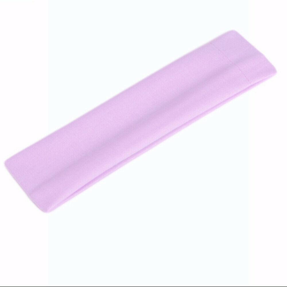 New Fashion Women Ladies Sport Sweatband Headband Yoga Gym Stretch Basketball Hair Band Headwear Black White Pink Red