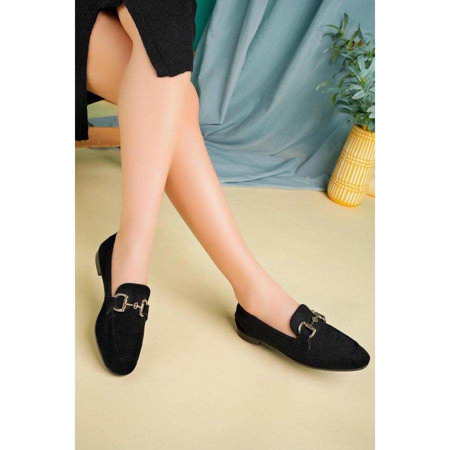 Women's Suede Casual Flat Shoes Loafers