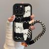 The Full-screen Cat Lanyard Is Suitable for Apple 16PRO Phone Cases 8, Huawei OPPO, Xiaomi and VIVO Silicone Lambskin 15