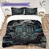 Hand of Fatima Pattern Bedding Uilt Set Uilt Cover Pillowcase Home Decoration Birthday Gift (1 * Duvet Cover + 2 * Pillowcase  Without Core)96