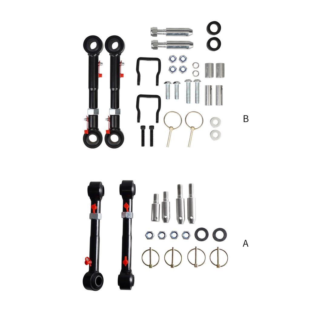 Replacement Accessory Front Sway Bar Links Quicker Disconnect System for JK Adjustable Front SwayBar Links Kit