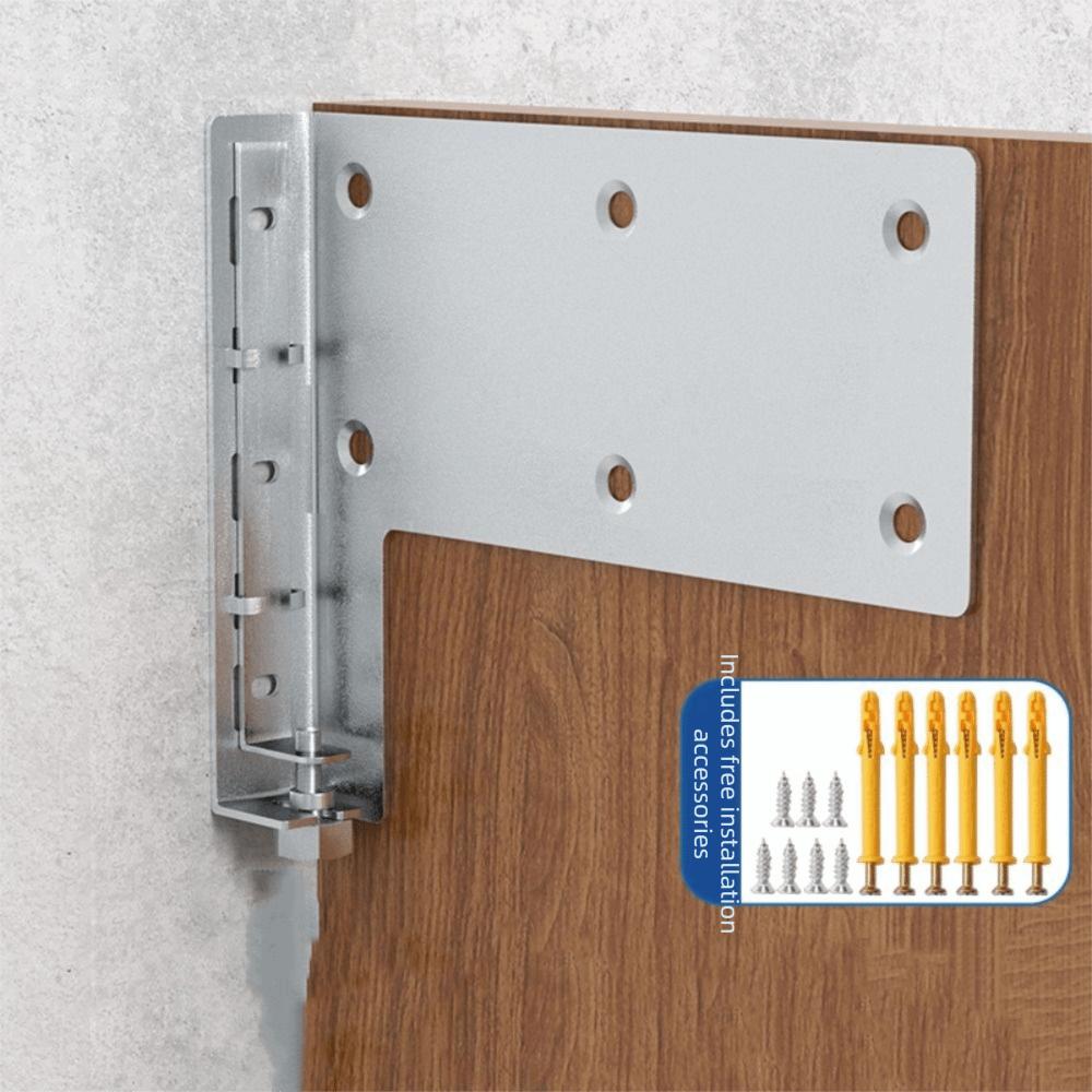 Exposed Mounting Cabinet Support Rack Heavy Duty Wall Connectors Hardware  Wardrobes Installation