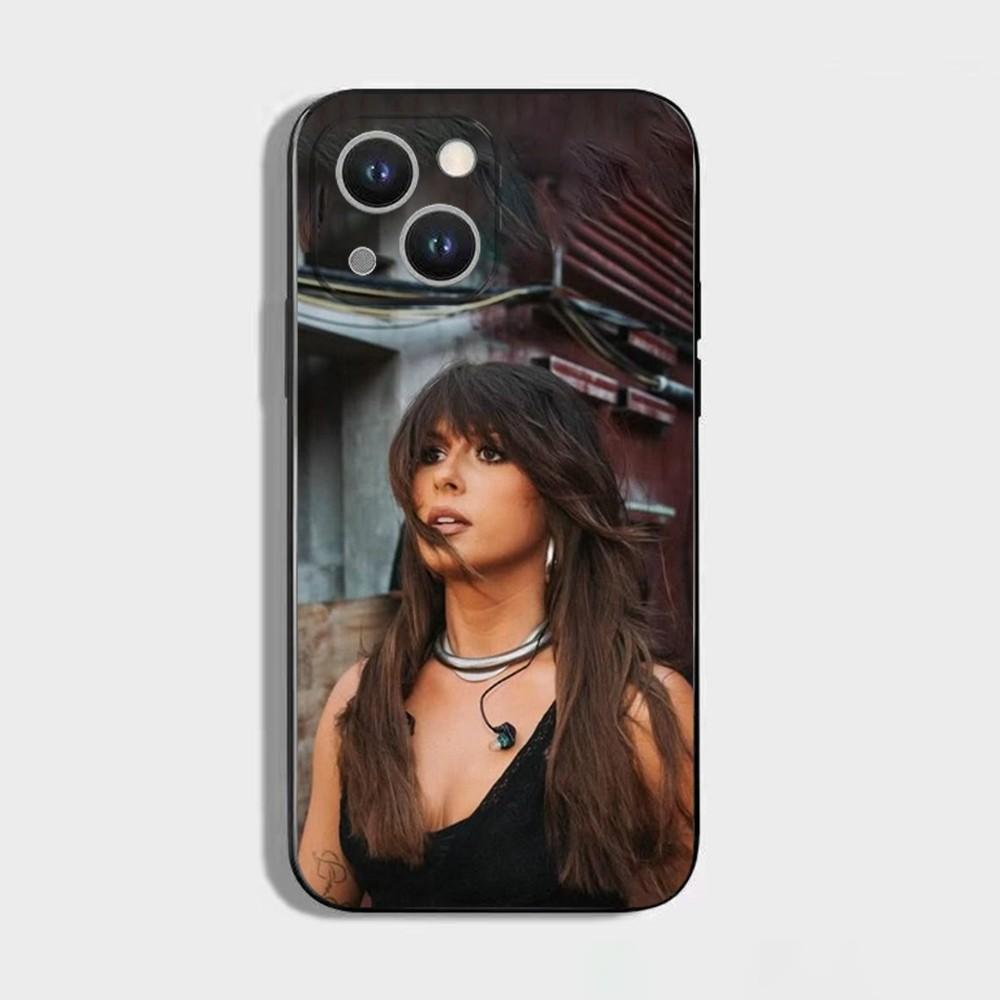 

Ella Singer Langley Phone Case For iPhone 16,15,14,13,12,11 Plus,Pro Max,XS,X,XR,SE,Mini,8,7,Soft Silicone Black Cover iPhone16pro