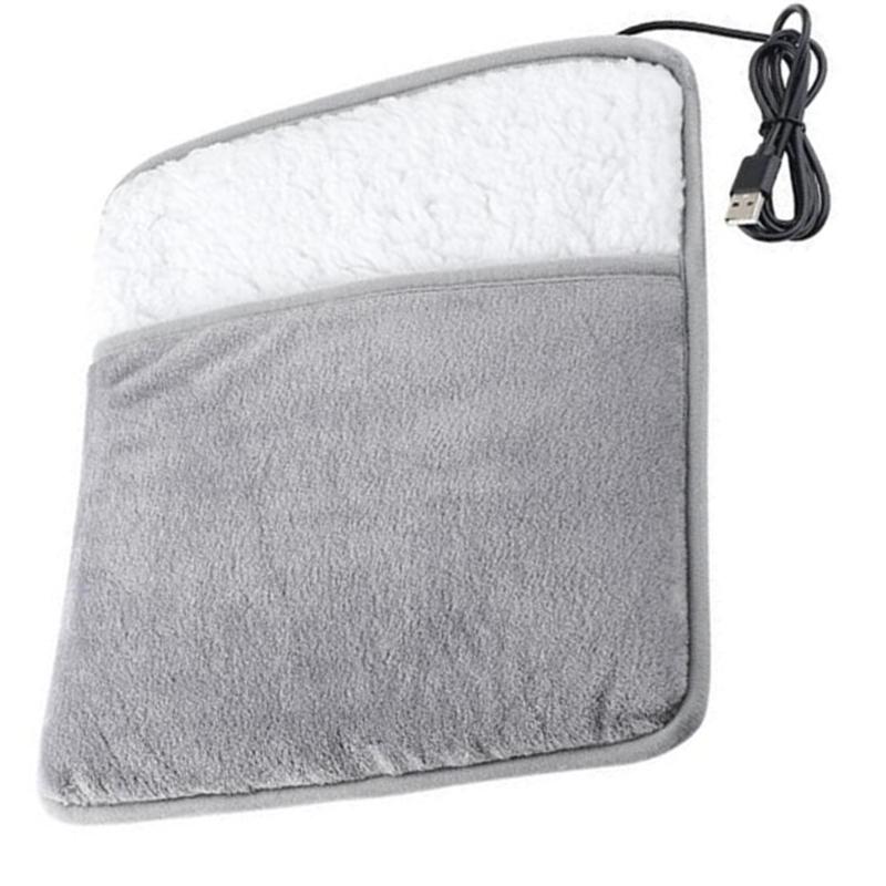 Low Voltages Electric Foot Warmer with Soft Fleece Fabric Ensuring Safety and Comfort for Elderly and Children