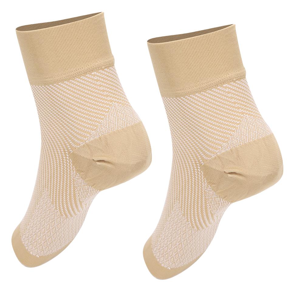 Sport Ankle Brace Protector Compression Support Sleeve Short Socks for Injury Recovery Joint PainAnkle Brace L