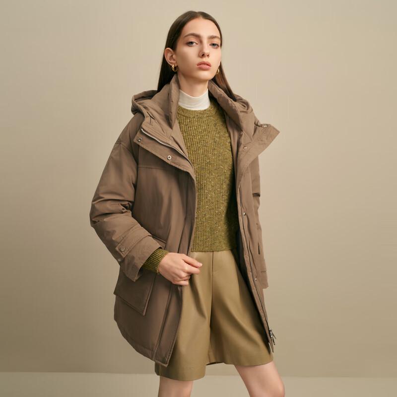 

Elva Island Women s Retro Workwear Short Down Jacket XS