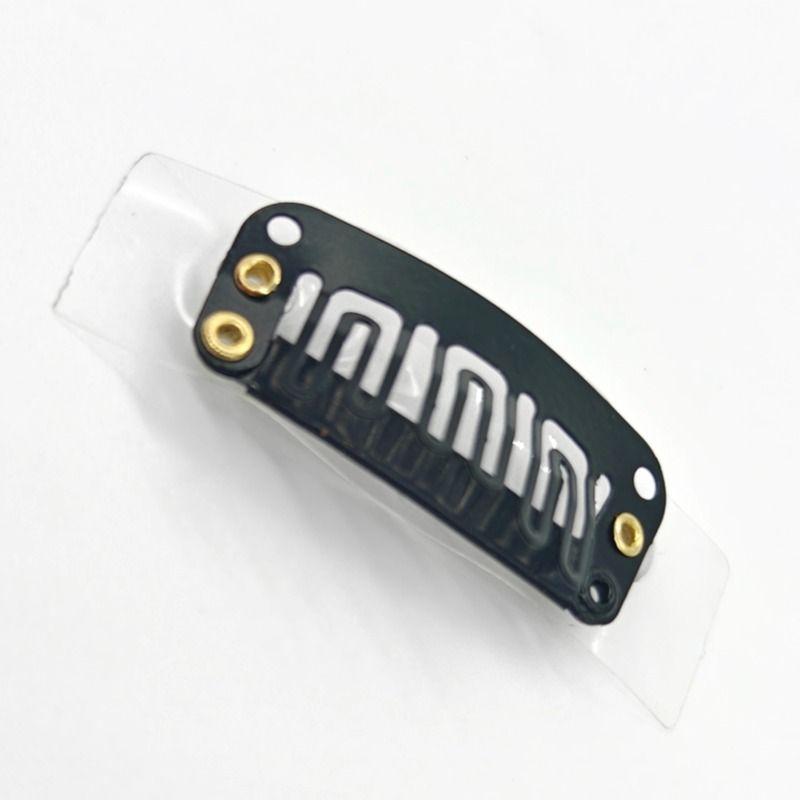 

Pu Wig Clip Film Clip U-Clip Windproof Anti-Drop Bangs Hair Piece Special Buckle Anti-Drop Sewing Free A pack of 4 (film + needle thread)