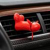 Funny Car Air Freshener Vent Clip, Novelty Aromatherapy Diffuser, Rotating Propeller Automotive Air Outlet Fan for Car Interior Accessories, Gag