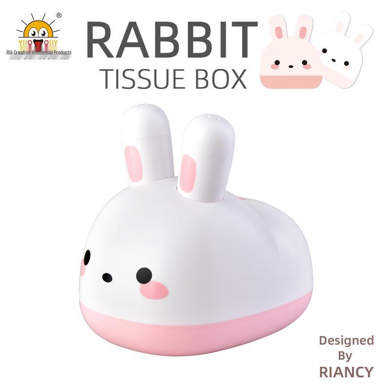 Cute Pig Bear Desktop Tissue Box