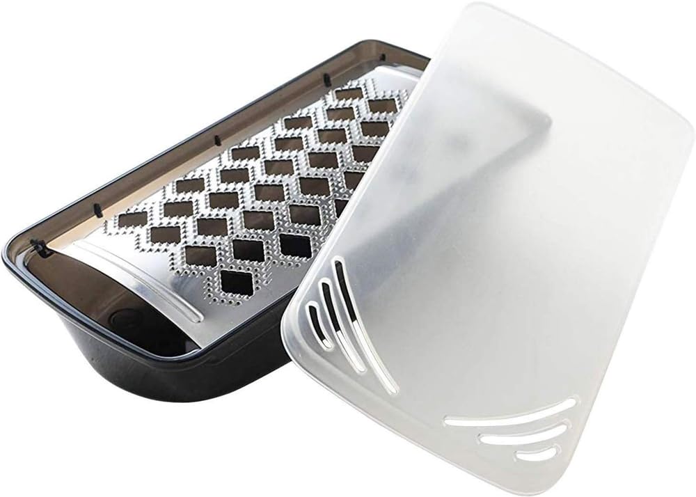 Ernest in Stainless Steel Grater daikon a fluffy with draining lid a fluffy grated A brand favored by major restaurants [Made Japan] (for radish) (for