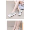 Shoes Women's 2025 Spring New Casual Single Shoes Lazy People Pedal Round Toe Heightened, Breathable, Non-slip and Wear-resistant Women's Shoes