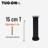 Adjustable Ribbed Bed Frame Support Legs - T-Shaped Accessories