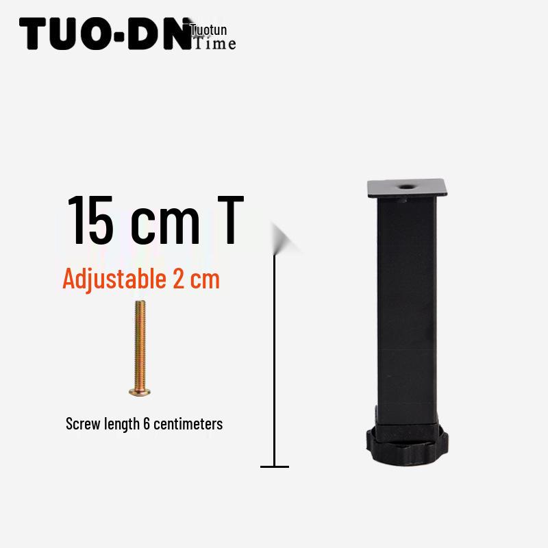 Adjustable Ribbed Bed Frame Support Legs - T-Shaped Accessories