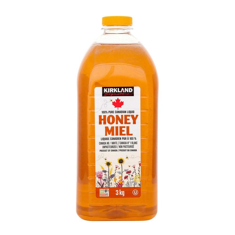 Kirkland Signature Honey Liquid Miel 3kg Costco Honey 1 pcs