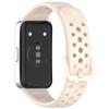 For Huawei Band 9/9 NFC/8/8 NFC Breathable Holes Replacement Band Silicone Watch Strap
