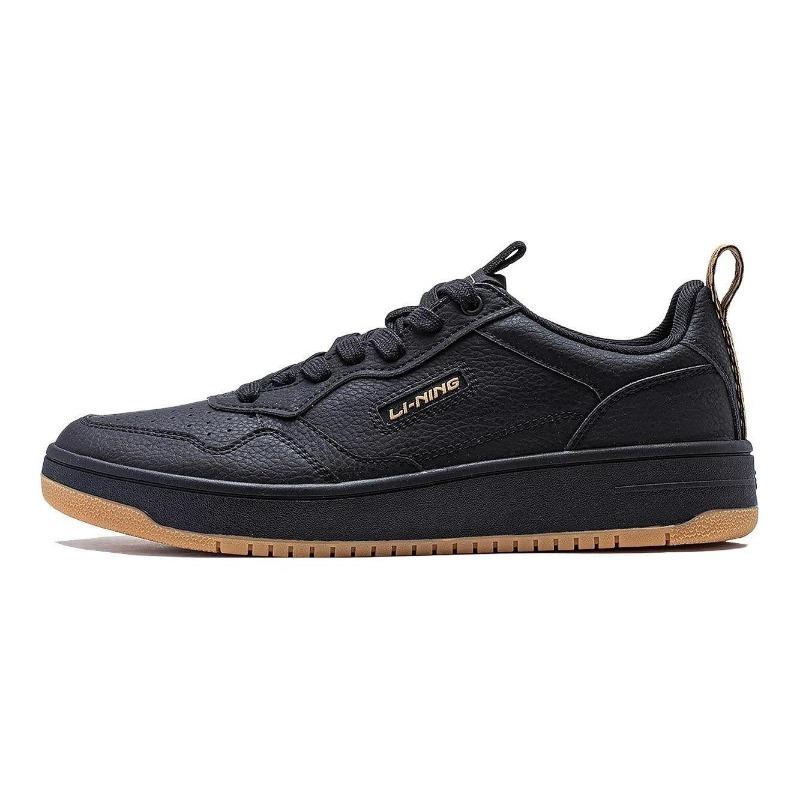 Li-Ning Star Candy Men Low Top Skate Shoes Black AGCT471-5 39.5