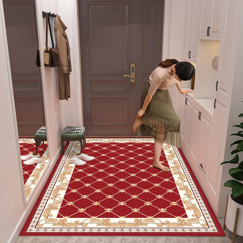Entrance Door Mat Large Entrance Mat Dirt Resistant Door Mat Household Carpet Entrance Mat Foyer Outdoor