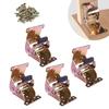 Folding Bracket 0° 90° 180° Iron Folding Lock Extension Table Chair Bed Leg Foldable Support Brackets Hinge Self Lock Hinges