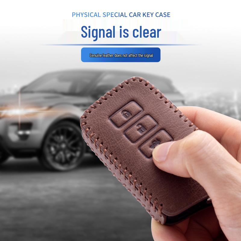 Husă cheie Lexus pentru GS IS ES200 NX RX300 CT200h - Geantă din piele cerată cu ulei