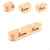 Cable Management Holder Clips Wooden Multipurpose Cord Holders Organizer for USB Charging