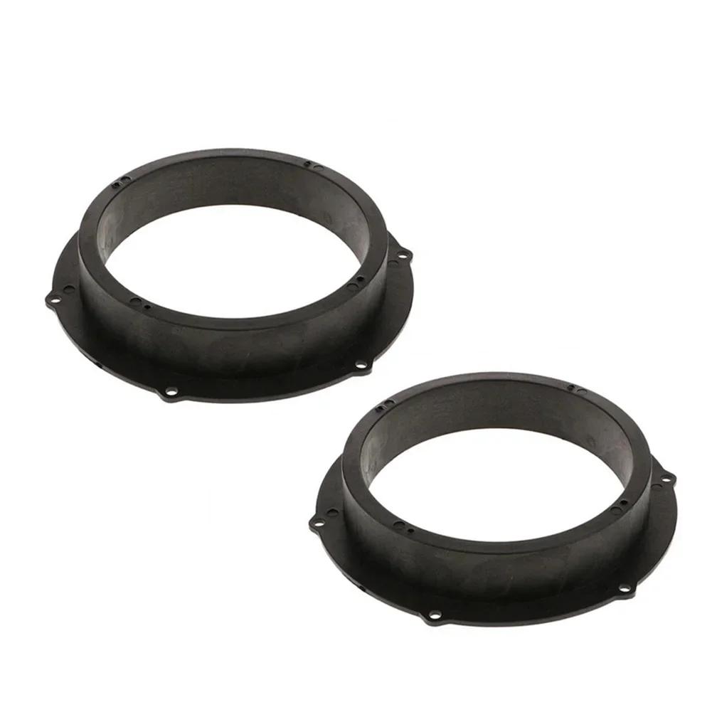 For Tiguan For Passat Car Speaker Spacer Ring 6.5 Inch Holder Loud Speaker Spacers Mat Pad Bracket Auto Accessories 2PCS