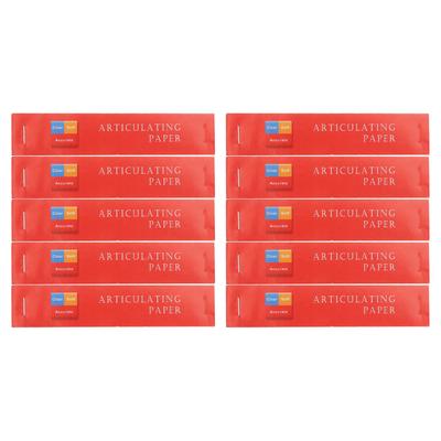 400pcs Red Thin Dental Articulating Paper Double Side Bite Paper Strips Articulating Paper