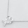 TIFFANY&Co. Loving heart Necklace Paloma Picasso Silver925 heart 2.1g Women Used
