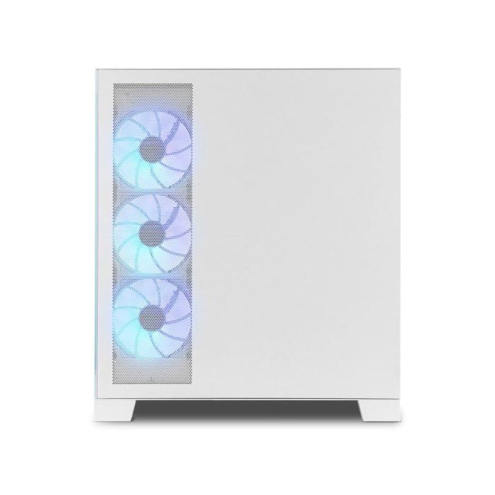 Boîtier PC - NOX - Hummer GLOCK - Semitorre ATX - Cristal Templé - USB-C - Blanc