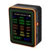 Air Quality Detector Index CO2 TVOC HCHO PM2.5 PM10 Temperature Humidity Tester TFT Color Display Curve Viewing Black