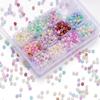 10g/lot 4mm Macaroon Color Glass Round Seed Beads Czech Spacer Seed Spacer BeadsFor DIY Jewelry Making Needlework Accessories