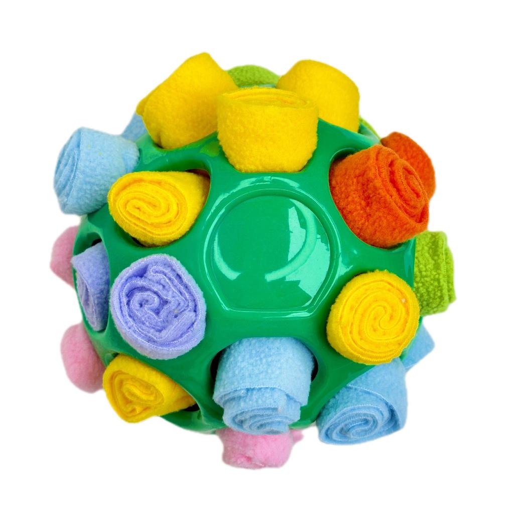 Enhanced Bite-Resistant Pet Snuffle Ball Puzzle Toy