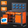 Heavy-Duty Multifunctional Tool Cabinet & Mobile Workbench
