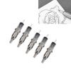 10PCS Tattoo Cartridges  point Pen 250g Pressure Elastic Spring Makeup Tattoo Supplies for Beginners Practice