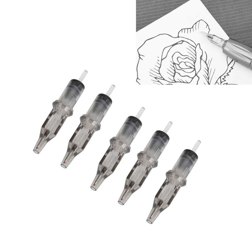 10PCS Tattoo Cartridges  point Pen 250g Pressure Elastic Spring Makeup Tattoo Supplies for Beginners Practice