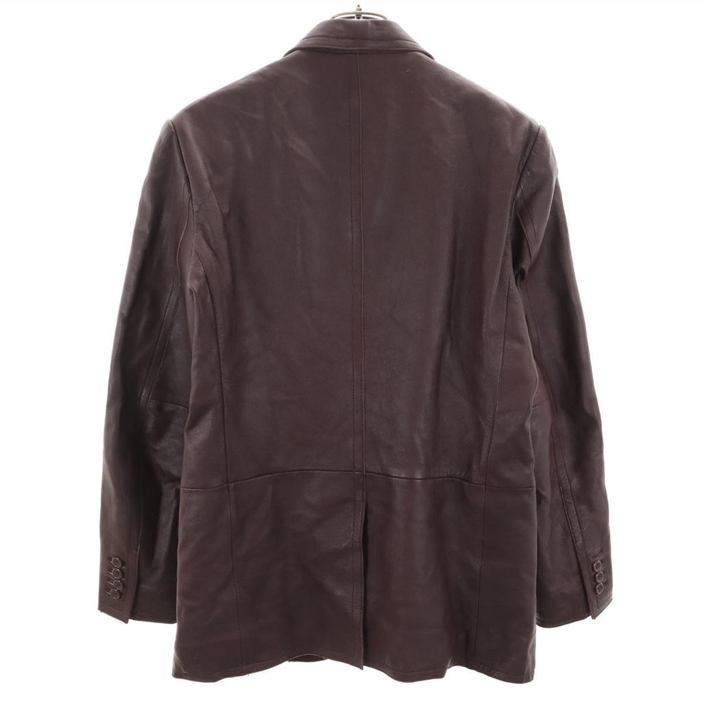 COMME CA DU MODE MEN leather jacket 2 Brown Men's Used