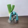 Hatsune Miku Kawaii Holding Welsh Onion Beautiful Girl Figure Model Statue Collection Desktop Decoration Ornament Gifts 10cm