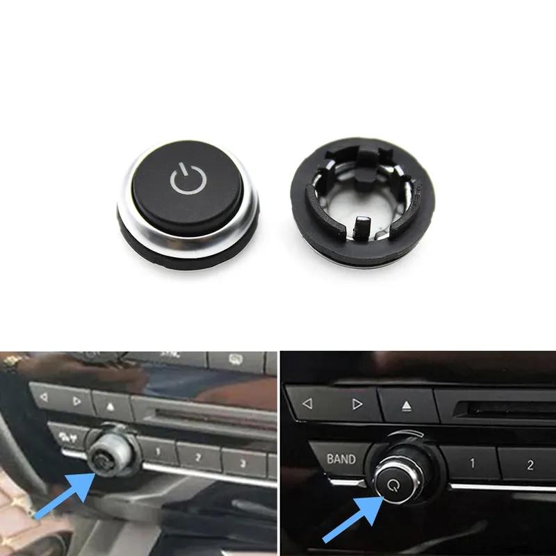 For BMW 5 7 Series F10 F01 F02 F07 F15 F16 63139328426 Car Front Console Air Conditioner Radio Switch Volume Knob Switch Button