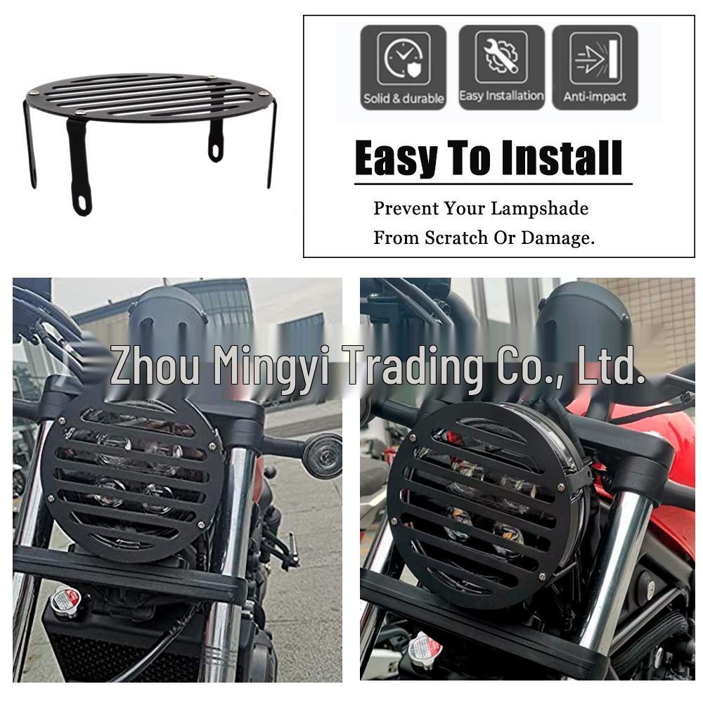 Honda CMX300/CMX500 Motorcycle Headlight Guard Protection Cover