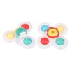 3Pc Set Suction Cup  Cartoon Animal Spinner Toys For Kids Window Baby High Chair Table Travel Bath Toy For Children Gift